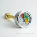 mini button pressure gauge gas analyzers